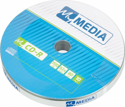 CD-R 80min 700Mb MyMedia 52x Pack wrap (10шт) (69204) - 200 руб.
