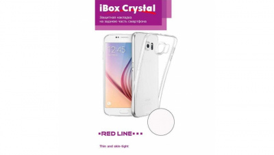 Накладка силикон iBox Crystal для Samsung Galaxy J3 (2017) (серый) - 390 руб.