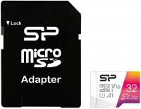 Флеш карта microSDHC 32Gb Silicon Power SP032GBSTHBV1V20SP Elite + adapter - 430 руб.