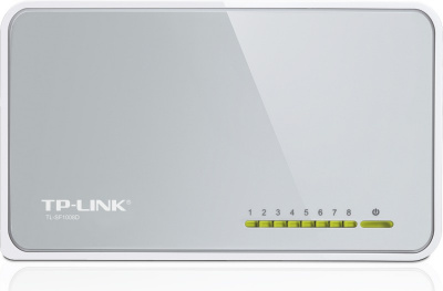 Коммутатор TP-Link TL-SF1008D 8x100Mb неуправляемый - 500 руб.