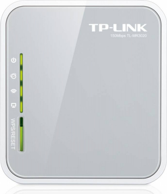 Роутер беспроводной TP-Link TL-MR3020 N300 10/100BASE-TX/4G ready белый - 1 308 руб.