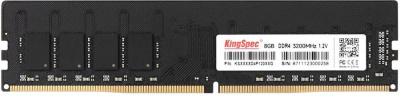 Память DDR4 8Gb 3200MHz Kingspec KS3200D4P12008G RTL PC4-25600 CL17 DIMM 288-pin 1.2В single rank - 1 990 руб.
