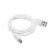 Кабель Crown USB - USB Type-C CMCU-1016C white; круглый; в оплётке ПВХ; коннекторы ПВХ; ток 2А; 100 - 150 руб.