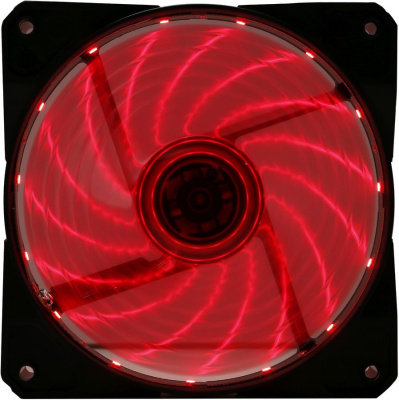 Вентилятор Digma DFAN-LED-RED 120x120x25 3-pin 4-pin (Molex)23dB 115gr LED Ret - 550 руб.