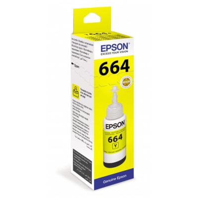 Чернила (C13T66444A) EPSON для L100 (yellow) 70 мл - 450 руб.