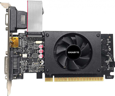 Видеокарта Gigabyte PCI-E GV-N710D5-2GIL nVidia GeForce GT 710 2048Mb 64bit GDDR5 954/5010 DVIx1/HDM - 2 995 руб.