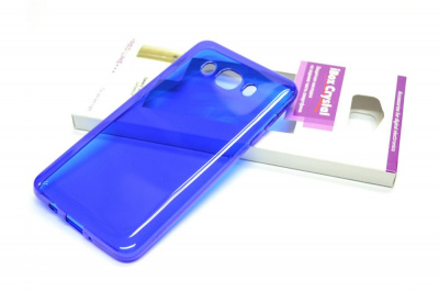 Накладка силикон iBox Crystal для Samsung Galaxy Star Plus S7262 (синий) - 390 руб.