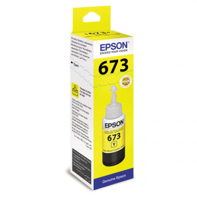 Чернила (C13T67344A) EPSON для L800 (yellow) 70 мл - 950 руб.