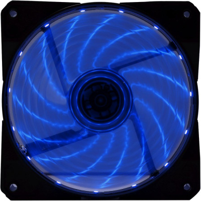 Вентилятор Digma DFAN-LED-BLUE 120x120x25 3-pin 4-pin (Molex)23dB 115gr LED Ret - 550 руб.