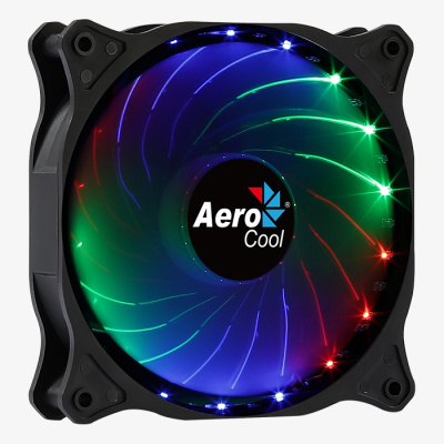 Вентилятор Aerocool Cosmo 12 120x120 4-pin(Molex)24dB 160gr LED Ret COSMO 12 FRGB MOLEX - 370 руб.