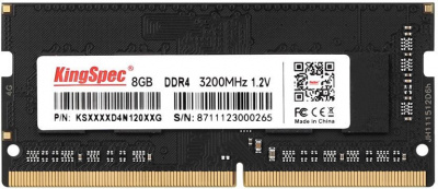 Память DDR4 8Gb 3200MHz Kingspec KS3200D4N12008G RTL PC4-25600 SO-DIMM 260-pin 1.35В - 1 990 руб.