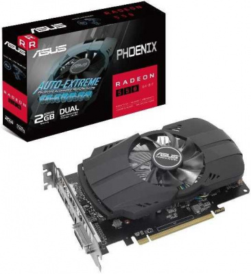 2GB [PCI-E] AMD Radeon RX 550 Asus [DDR5-64bit, 1183/6000, DVI, HDMI/ DP]  PH-550-2G - 7 150 руб.