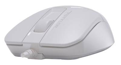 Мышь A4Tech Fstyler FM12 белый оптическая (1200dpi) USB (3but) FM12  WHITE - 490 руб.