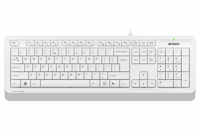 Клавиатура A4Tech Fstyler FK10 белый/серый USB FK10 WHITE - 790 руб.