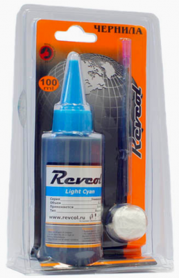Чернила Revcol для Epson T06735 Light Cyan 0,1л - 100 руб.