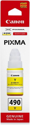 Canon GI-490Y 0666C001 желтый для Canon Pixma G1400/2400/3400 (70мл) - 600 руб.