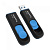 Флеш Диск A-Data 256GB DashDrive UV128 AUV128-256G-RBE USB3.0 черный/синий - 1 590 руб.