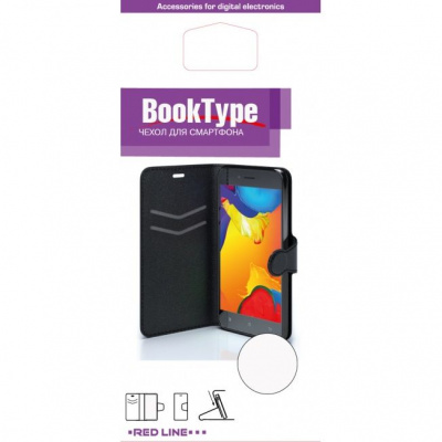 Чехол-книжка Red Line Book Type для Samsung Galaxy A3 (2017) (черный) - 490 руб.