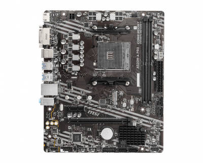 Материнская плата MSI A520M-A PRO Soc-AM4 AMD A520 2xDDR4 mATX AC`97 8ch(7.1) GbLAN RAID+DVI+HDMI - 5 990 руб.