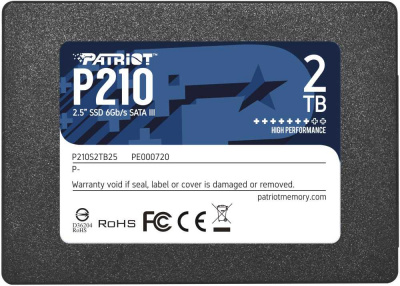 Накопитель SSD Patriot SATA III 2Tb P210S2TB25 P210 2.5" - 16 542 руб.