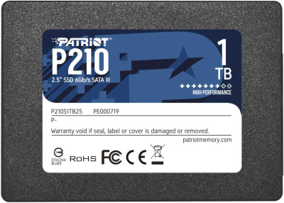 Накопитель SSD Patriot SATA III 1Tb P210S1TB25 P210 2.5" - 8 048 руб.