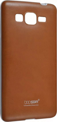 Чехол силиконовый Boostar для SAMSUNG Galaxy A5 (2016) под кожу цвет: коричневый, в техпаке - 390 руб.
