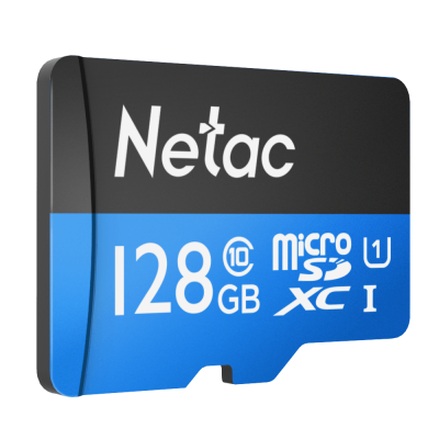 Флеш карта microSDXC 128Gb Class10 Netac NT02P500STN-128G-S P500 w/o adapter - 990 руб.